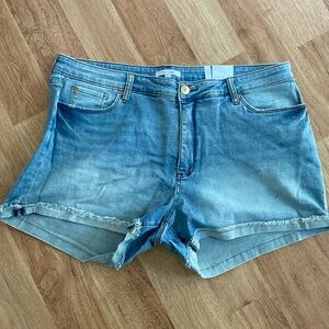 STS Blue Molly rise denim shorts NWT